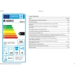 Sèche linge à condensation ASKO T208C.W – Image 5