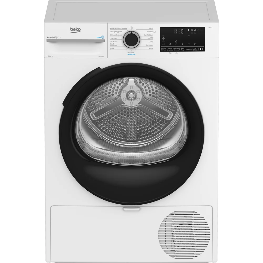 Sèche linge pompe à chaleur BEKO D3H28493W