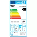 Sèche linge pompe à chaleur BEKO D3H28493W – Image 7