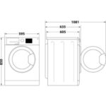 Lave linge hublot WHIRLPOOL FFBB11469BVFR – Image 8