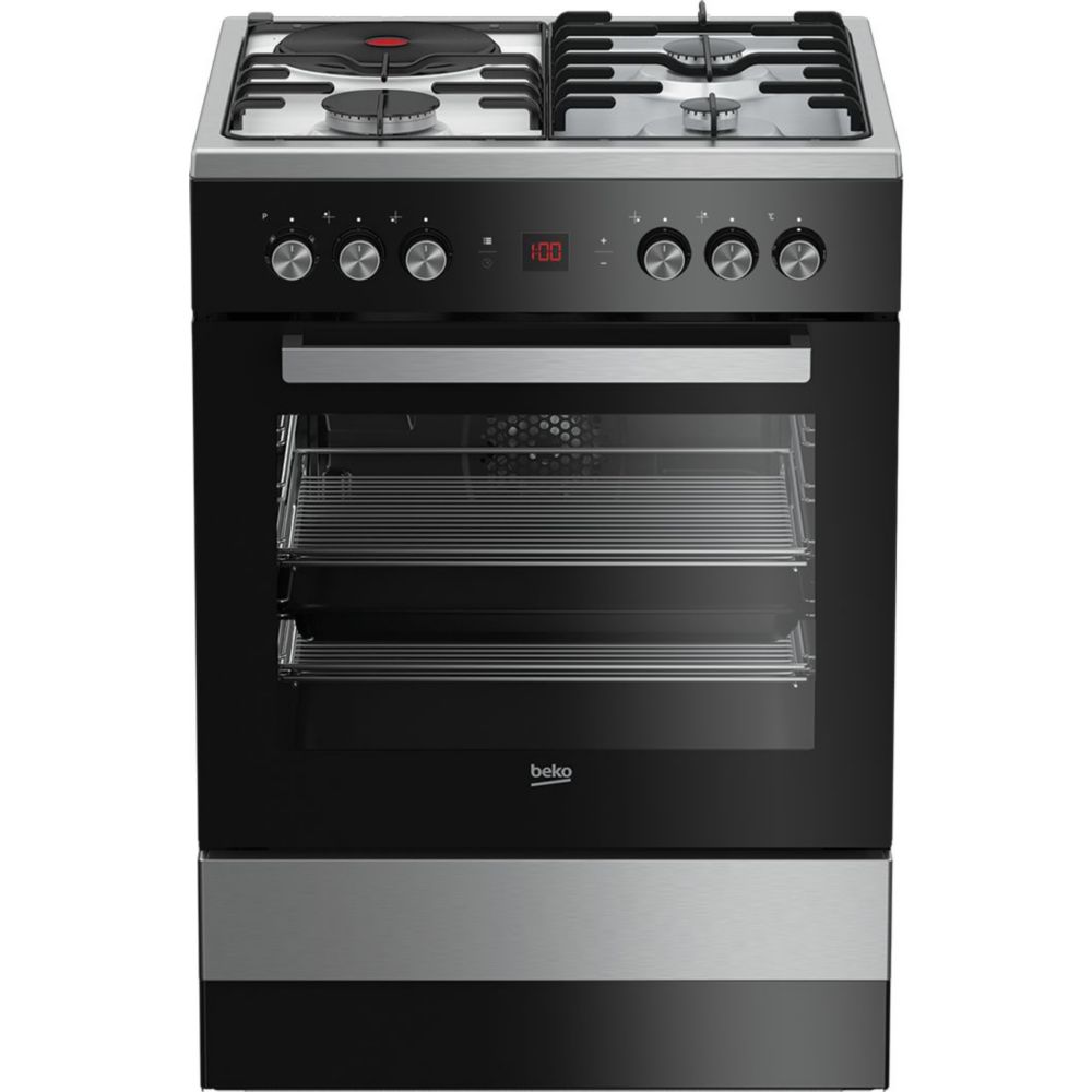 Cuisinière mixte Beko FSE63321DXCS
