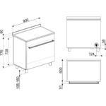 𝐏𝐢𝐚𝐧𝐨 𝐝𝐞 𝐜𝐮𝐢𝐬𝐬𝐨𝐧 𝐯𝐢𝐭𝐫𝐨𝐜𝐞́𝐫𝐚𝐦𝐢𝐪𝐮𝐞 𝐒𝐌𝐄𝐆 𝐒𝐂𝐃𝟗𝟏𝐂𝐌𝐗𝟗 𝐕𝐢𝐭𝐫𝐨 – Image 7