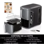 Friteuse sans huile NINJA Double Stack XL 9,5l SL451EU – Image 2