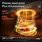 Friteuse sans huile COSORI Dual Blaze Noir + grille – Image 10