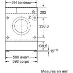 Lave linge hublot encastrable SIEMENS WI12W348FF – Image 3