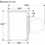 Lave linge hublot BOSCH WGB256A2FR – Image 2
