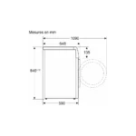 Lave linge hublot BOSCH WGB256A2FR – Image 5