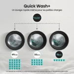 Lave linge hublot HISENSE WF3S9043BB3 – Image 4