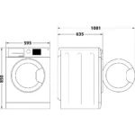 Lave linge hublot WHIRLPOOL FFDB10489BVFR – Image 4
