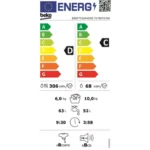 Lave linge séchant hublot BEKO B5DFT51044DOS – Image 4