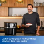 Airfryer PHILIPS Series 7000 XXL 8,3L HD9880/90 avec sonde – Image 23