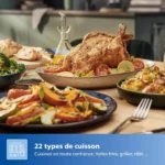 Airfryer PHILIPS Series 7000 XXL 8,3L HD9880/90 avec sonde – Image 8