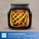 Airfryer PHILIPS Airfryer Série 3000 6.2L NA332/00 – Image 5