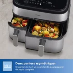 Airfryer PHILIPS Série 5000 Double bac 9,0L NA555/00 – Image 4