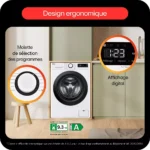 Lave linge hublot LG F14R35WHS – Image 6