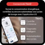 Lave linge hublot LG F14R35WHS – Image 2