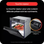 Four encastrable fonction vapeur LG WS9D7672CS SteamAssist – Image 13