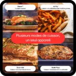 Four encastrable fonction vapeur LG WS9D7672CS SteamAssist – Image 4