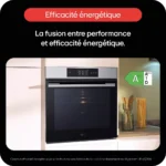 Four encastrable fonction vapeur LG WS9D7672CS SteamAssist – Image 9