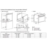 Four encastrable fonction vapeur LG WS9D7672CS SteamAssist – Image 2
