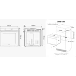Four encastrable fonction vapeur SAMSUNG NV7B44503AS Série 4 – Image 15