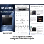 Four encastrable fonction vapeur SAMSUNG NV7B44503AS Série 4 – Image 26