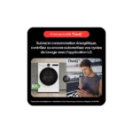 Lave linge hublot LG F14X76WHST – Image 8