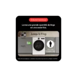 Lave linge hublot LG F14X76WHST – Image 6