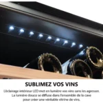 Cave à vin encastrable LA SOMMELIERE LSBI28B – Image 7