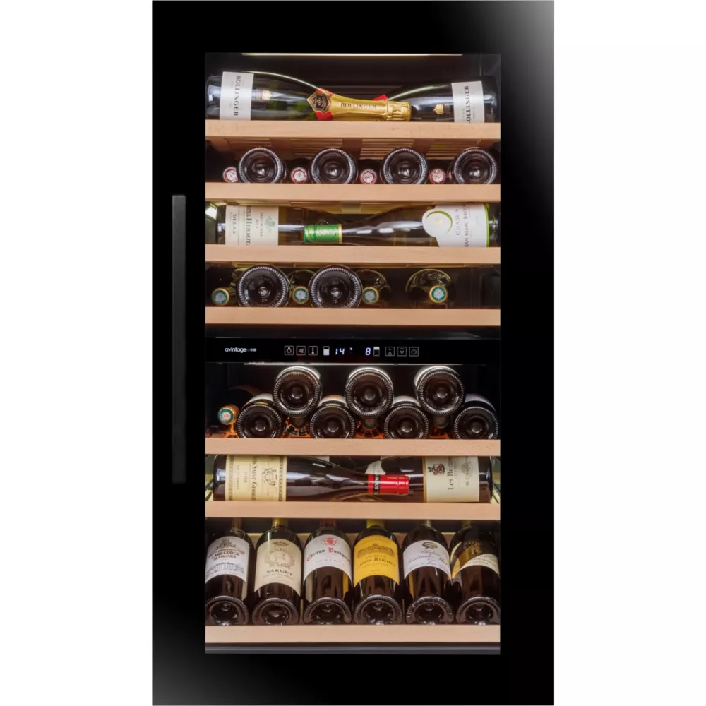 Expression clé principale de 3 ou 4 mots de: Cave à vin encastrable AVINTAGE AVI105G2 slug courte de : Cave à vin encastrable AVINTAGE AVI105G2