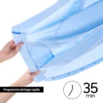 Sèche linge pompe à chaleur SAMSUNG DV90BB7445GWS3 Bespoke AI – Image 10