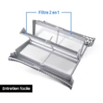 Sèche linge pompe à chaleur SAMSUNG DV90BB7445GWS3 Bespoke AI – Image 5