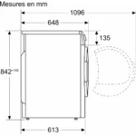 Sèche linge pompe à chaleur SIEMENS WQ33G2D0FF – Image 3