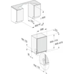 Lave vaisselle encastrable MIELE G 7191 SCVi AutoDos 125 edition – Image 6