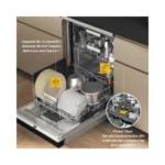 Lave vaisselle 60 cm WHIRLPOOL W7FHS51X MaxiSpace – Image 3