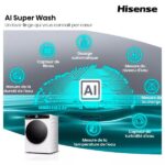 Lave linge hublot HISENSE WF7S1247BB – Image 9