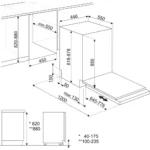 Lave vaisselle encastrable SMEG ST4533IN Flexifit – Image 7