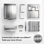 Lave vaisselle encastrable ASKO DSD545K XXL – Image 6