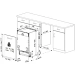 Lave vaisselle encastrable BEKO BDIS38042Q – Image 5
