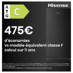 Réfrigérateur combiné HISENSE RB440N4AFC – Image 5