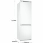 Réfrigérateur combiné encastrable SAMSUNG BRB26705EWW Metal Cooling