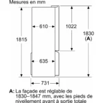 Réfrigérateur multi portes SIEMENS KF96DPXEA – Image 4