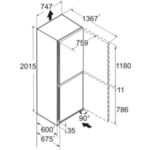 Réfrigérateur combiné LIEBHERR CNsfd7723 – Image 6
