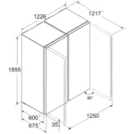 Réfrigérateur Américain LIEBHERR XRFsd5220-22 – Image 6