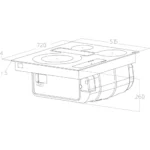 Table induction aspirante ELICA NIKOLATESLA FIT 3Z PRO 72 – Image 3