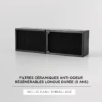 Table induction aspirante ELICA NIKOLATESLA VELVET BL/F BO/72 – Image 7