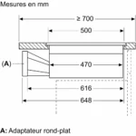 Table induction BOSCH PVS63SB16F Plug&Play – Image 2