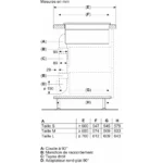 Table induction aspirante SIEMENS ED711HQ26E iQ500 – Image 11