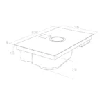 Table induction aspirante ELICA NIKOLATESLA SWITCH GLOW BL/F/83 – Image 4