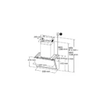 Hotte décorative murale inclinée LG HCEZ2428B ThinQ – Image 10